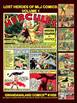 cover image of Lost Heroes of MLJ Comics: Volume 1